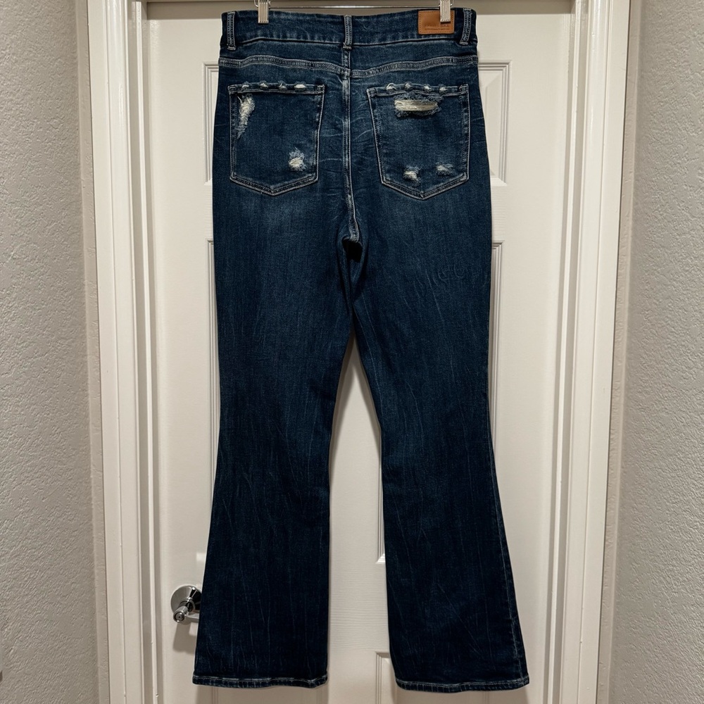 BKE Billie Design, Slim Fit High Rise Bootcut Men’s Blue Jeans Size 34 x 33 1/2